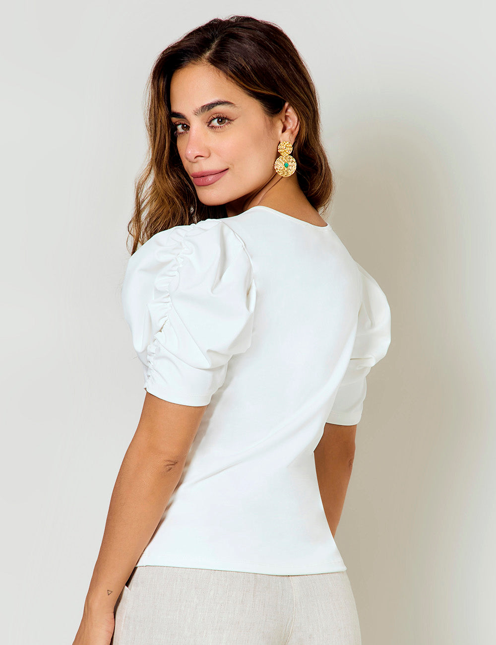 Blusa Impulso - Marfil
