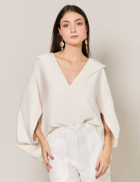 Blusa Tributo - Marfil