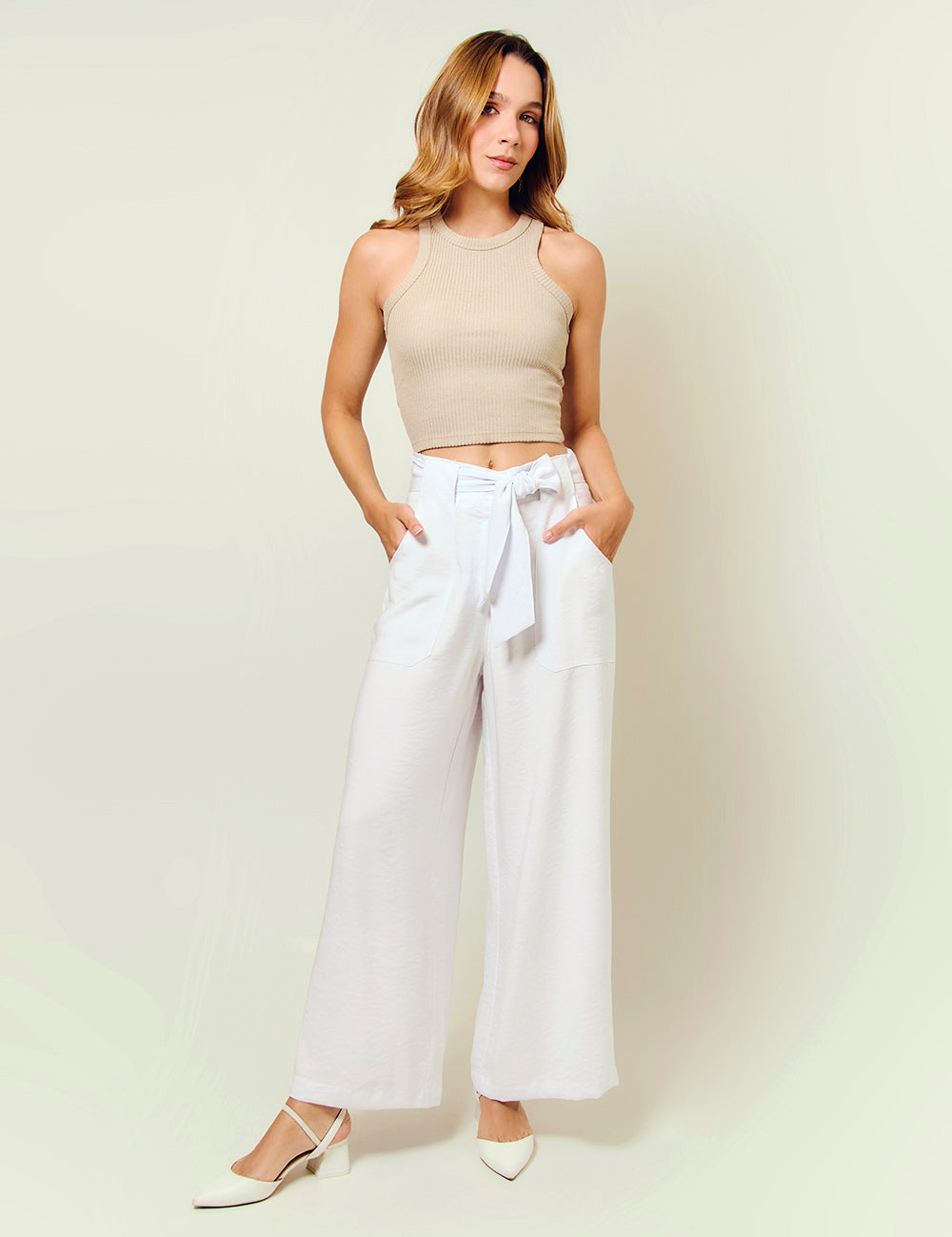 Pantalón Firmeza - Blanco