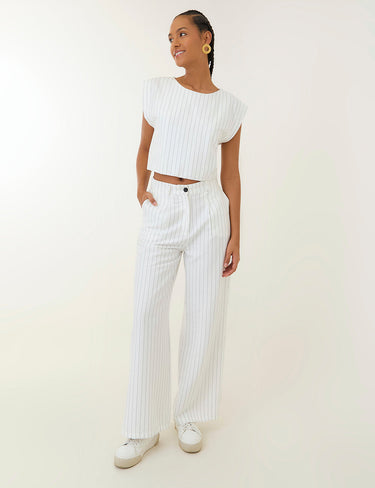 Pantalón Line - Marfil