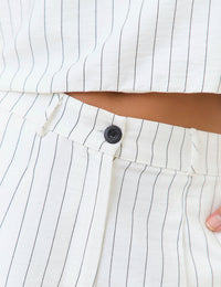 Pantalón Line - Marfil