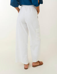 Pantalón Cargo - Marfil