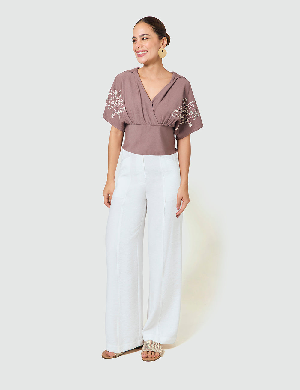 Pantalón Camino - Marfil