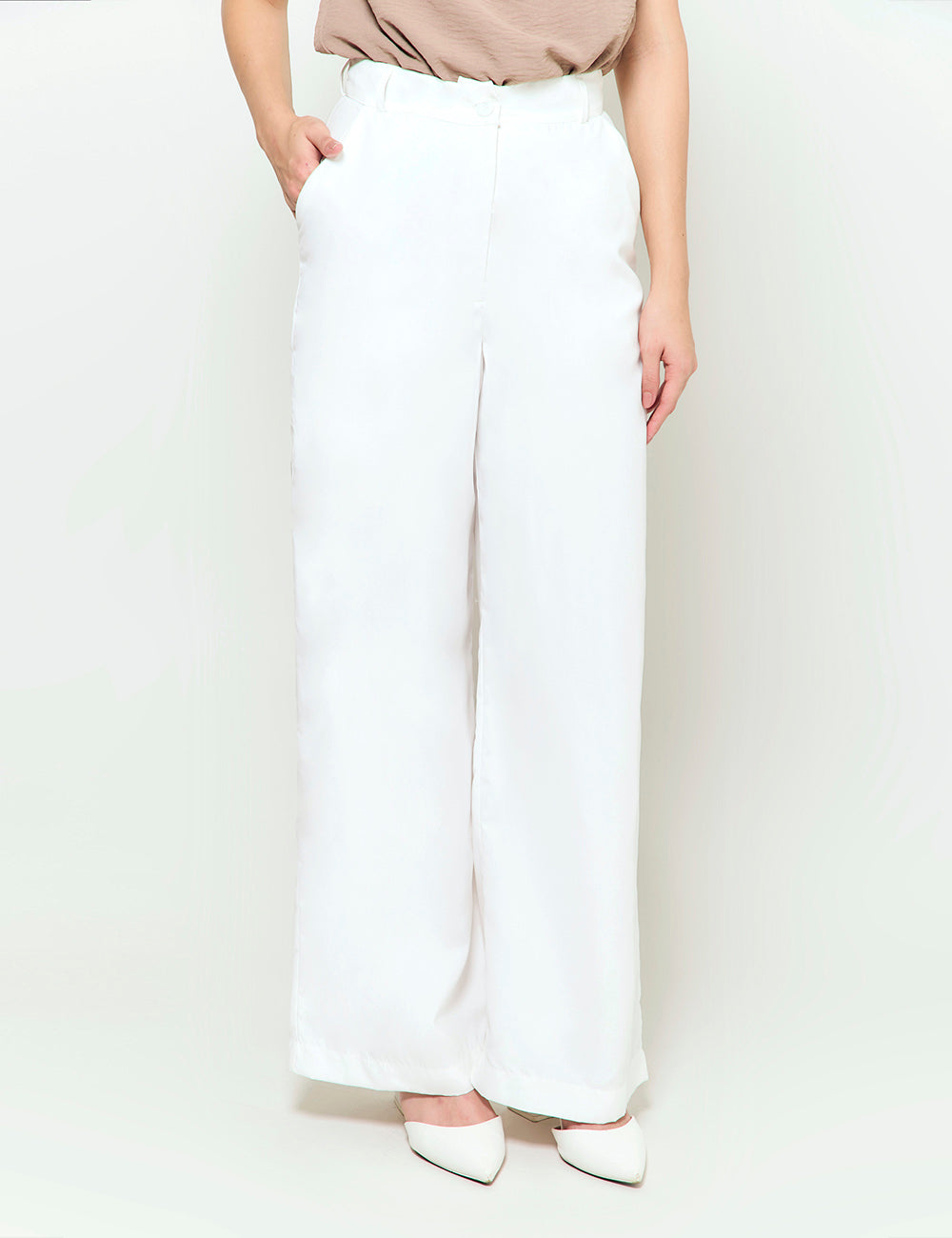 Pantalón Duna- Marfil