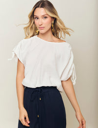 Blusa Éter - Marfil