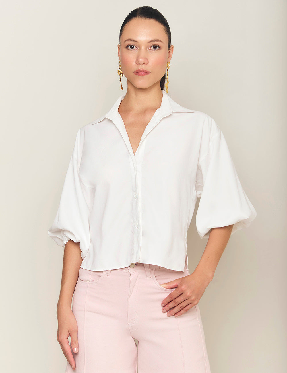 Blusa Genuina - Marfil