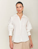 Blusa Aura - Marfil