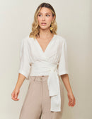 Blusa Sublime - Marfil