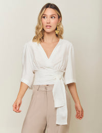 Blusa Sublime - Marfil