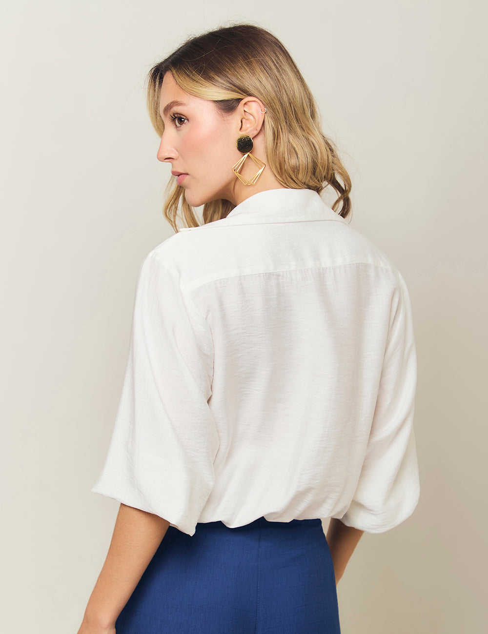 Blusa Delicada - Marfil