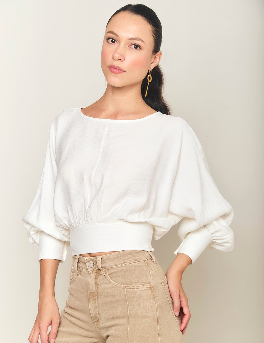 Blusa Forte - Marfil
