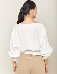 Blusa Forte - Marfil