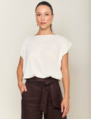 Blusa Alba - Marfil