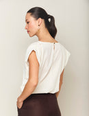 Blusa Alba - Marfil