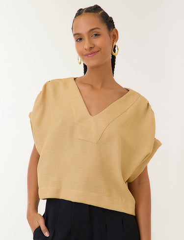 Blusa - Mostaza