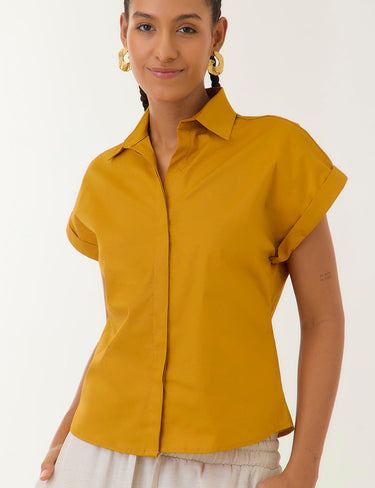 Blusa - Mostaza