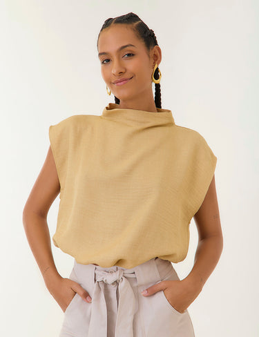 Blusa - Mostaza