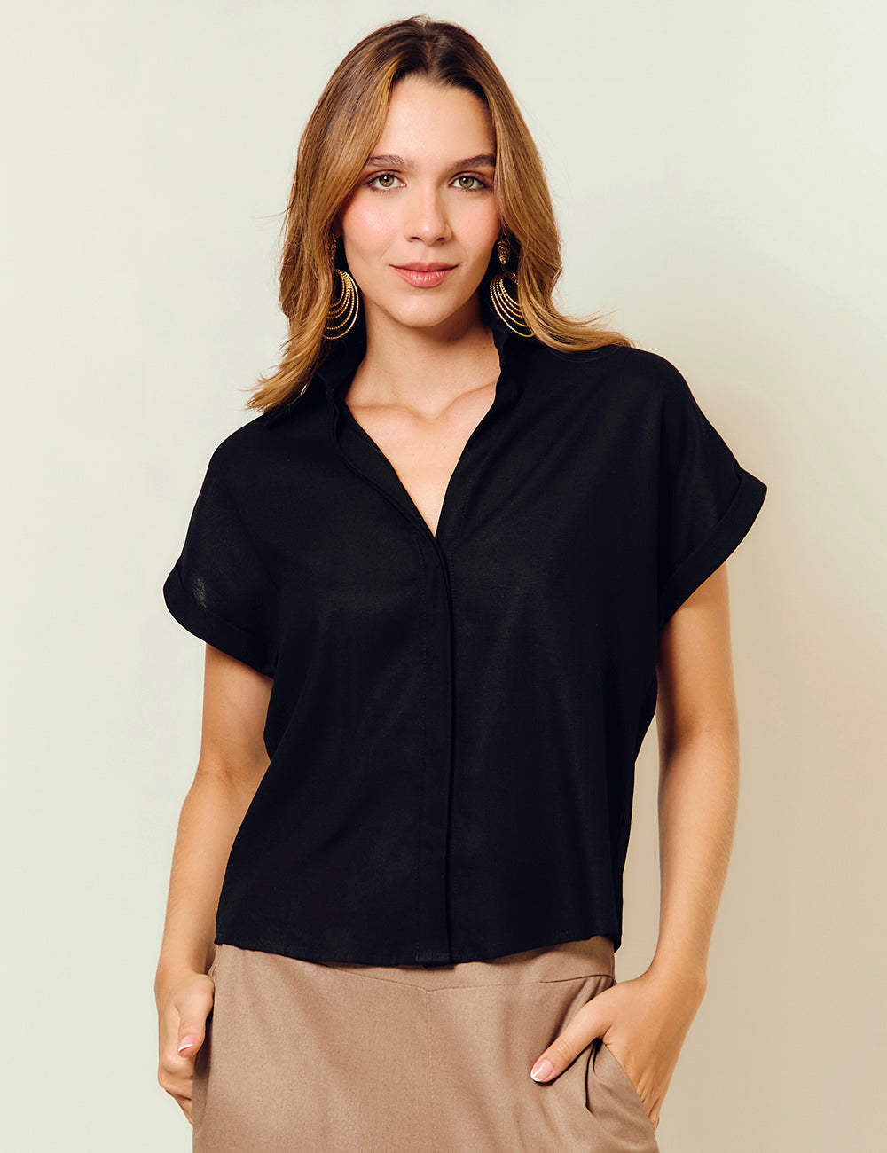 Blusa Albor - Negro