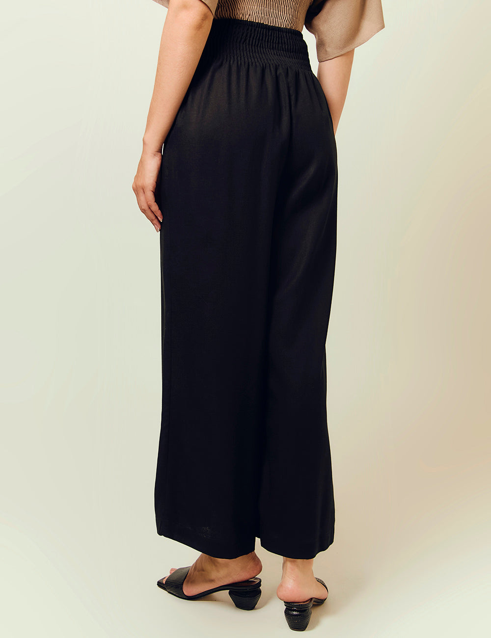 Pantalón Follaje - Negro