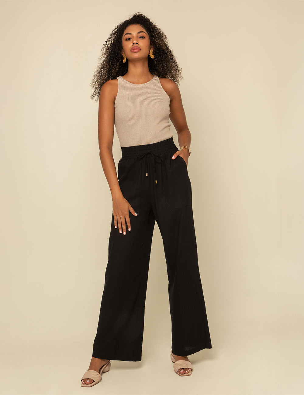 Pantalón Colors - Negro O.