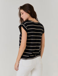 Camiseta Line - Negro