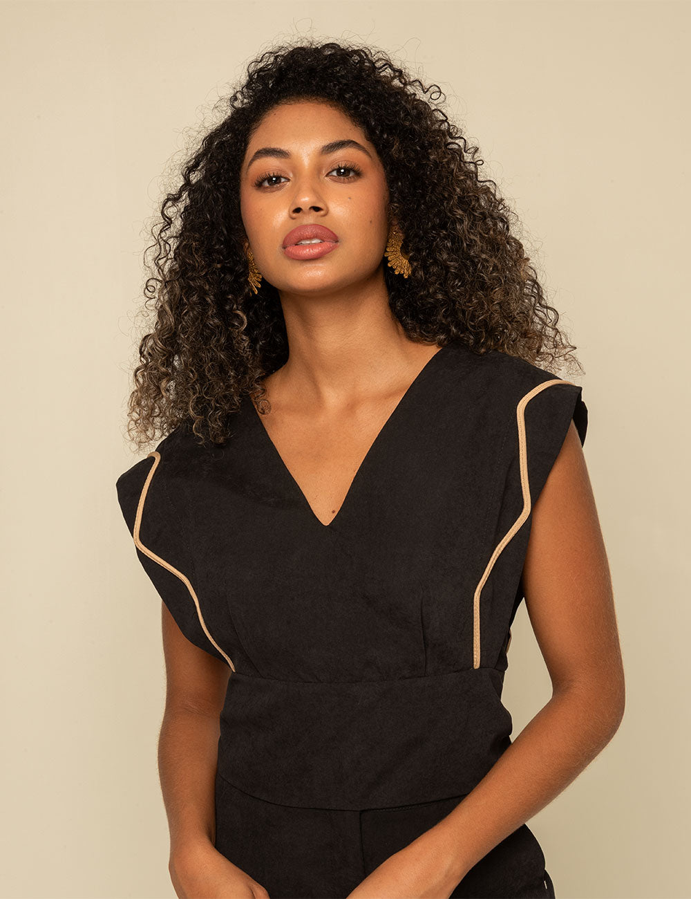 Blusa Sava - Negro