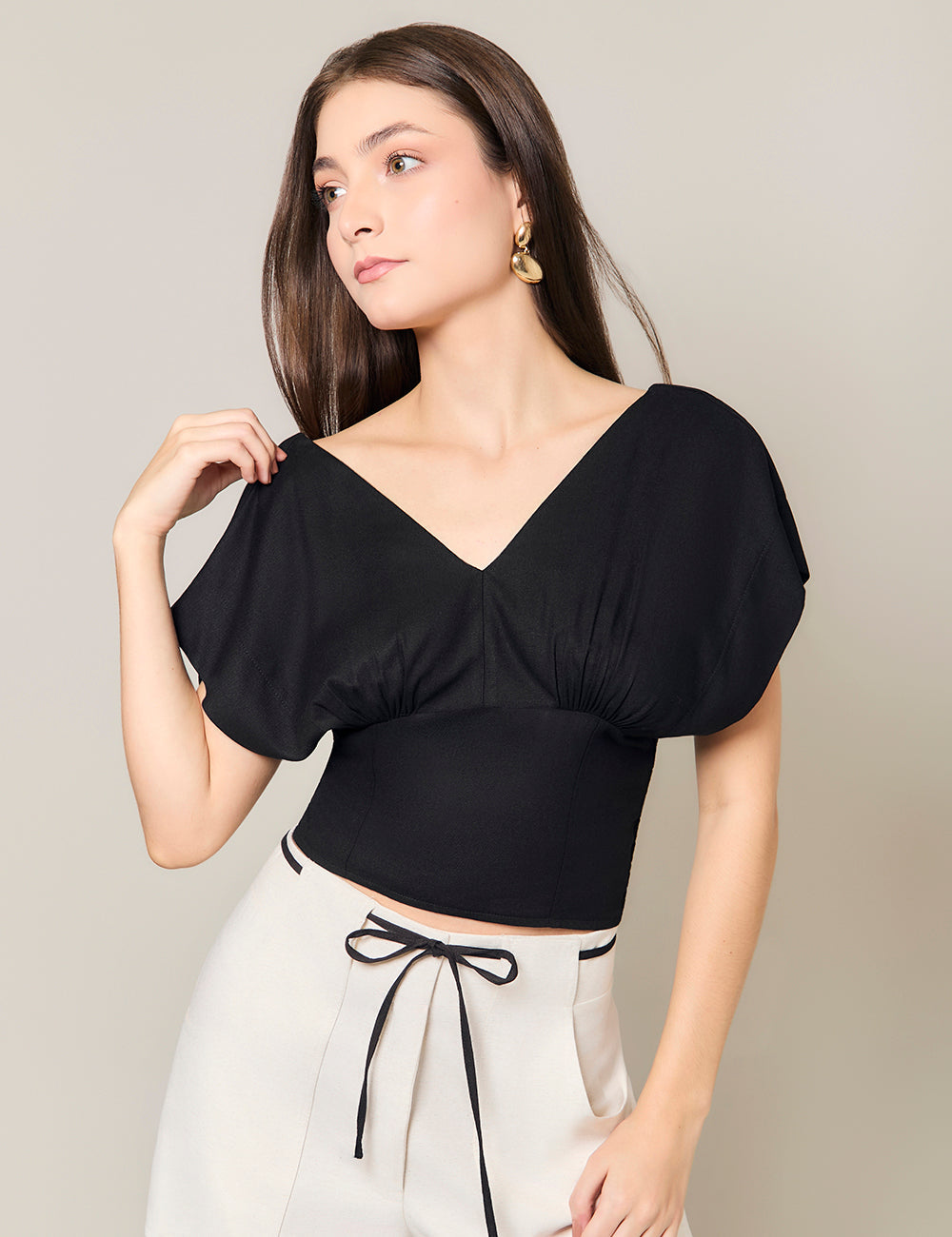 Blusa Agradecer - Negro