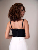 Croptop Esencial - Negro