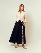 Falda Capas - Negro