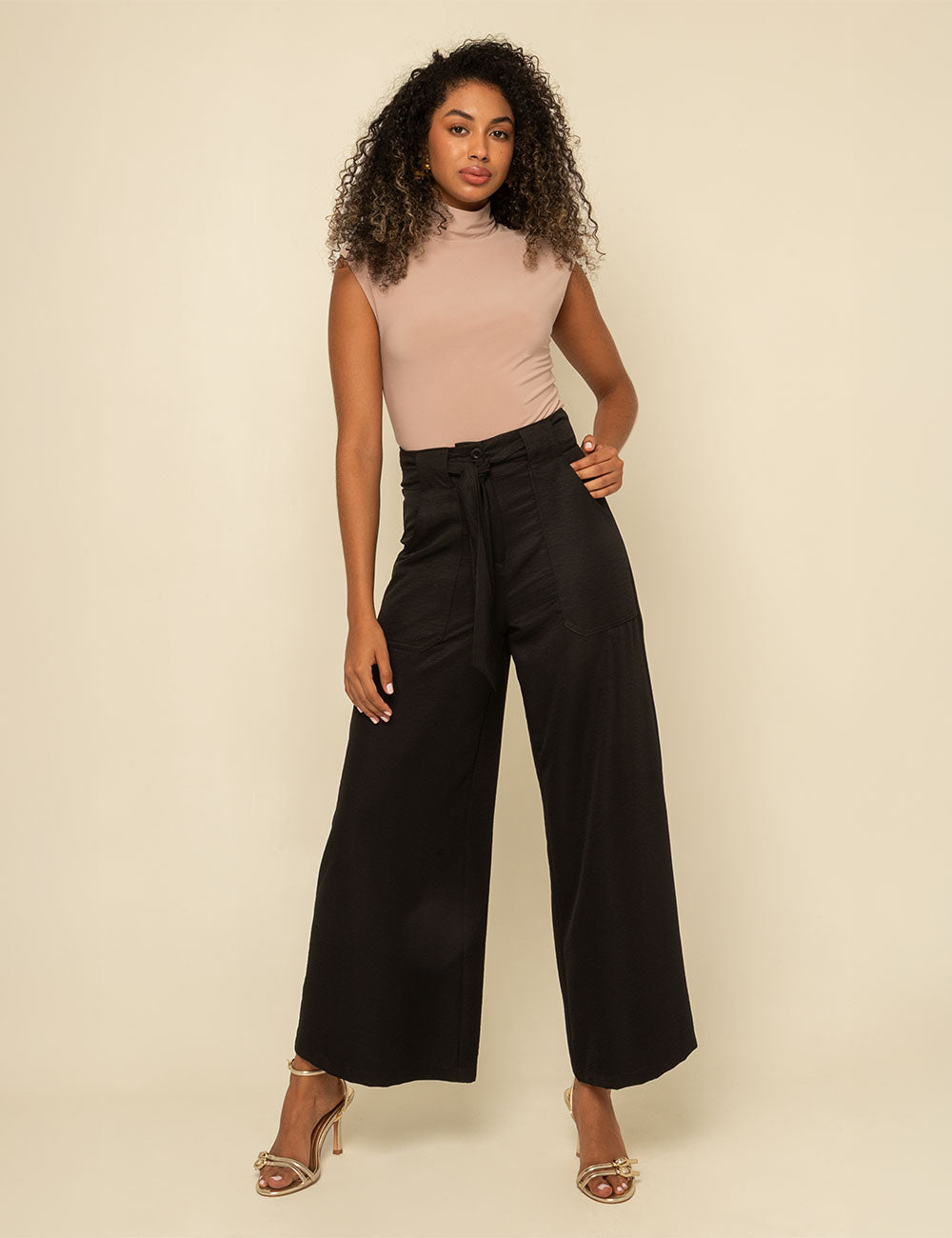 Pantalón Glow - Negro