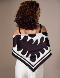 Pañoleta Nativa - Café Oscuro