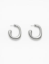 Aretes Zura - Plateado