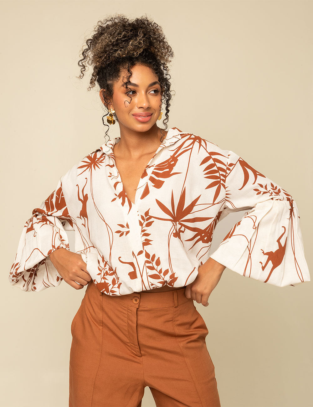 Blusa Mulé - Estampado