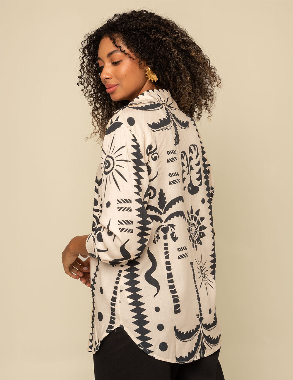 Blusa Khalia - Estampado