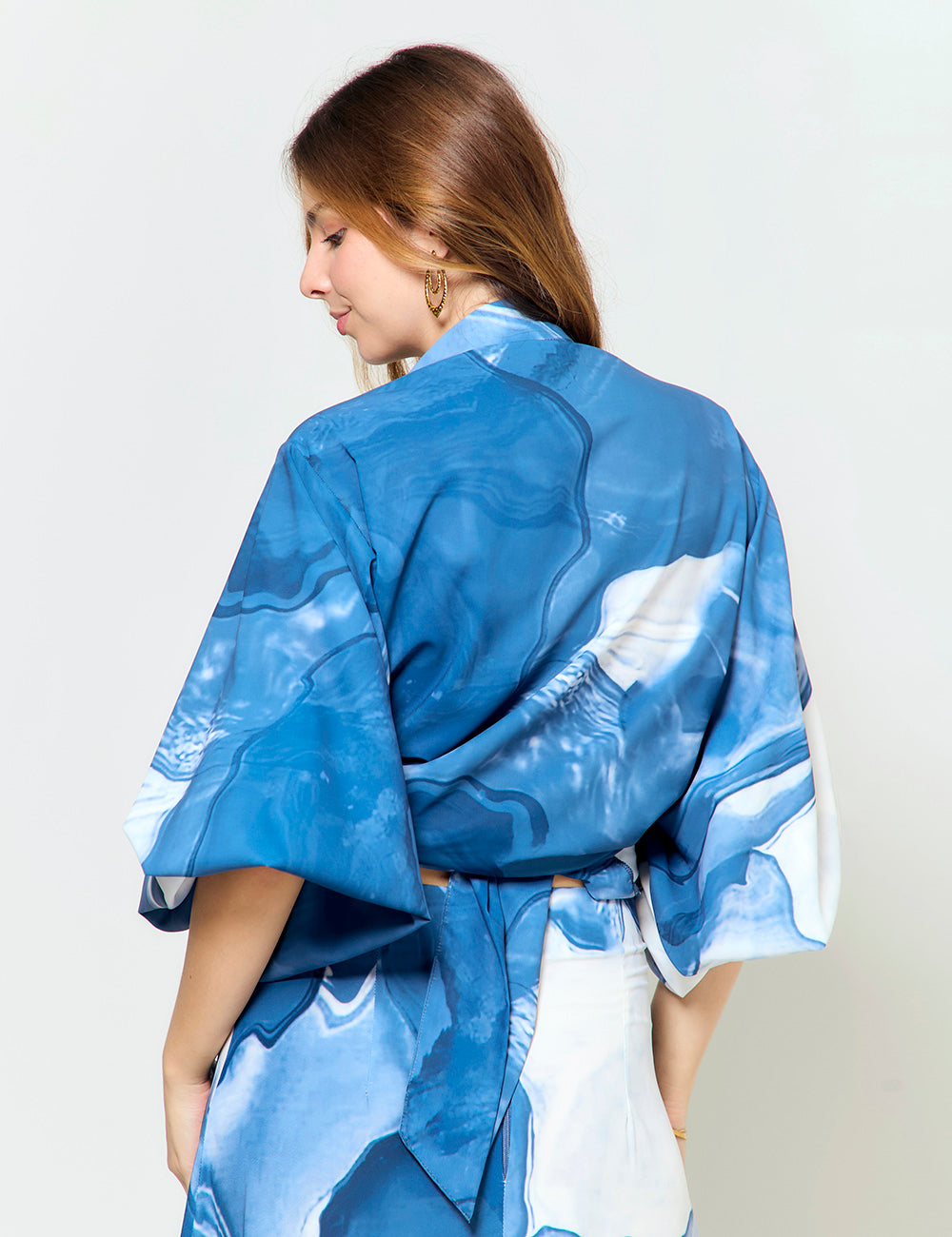 Blusa Agua - Estampado