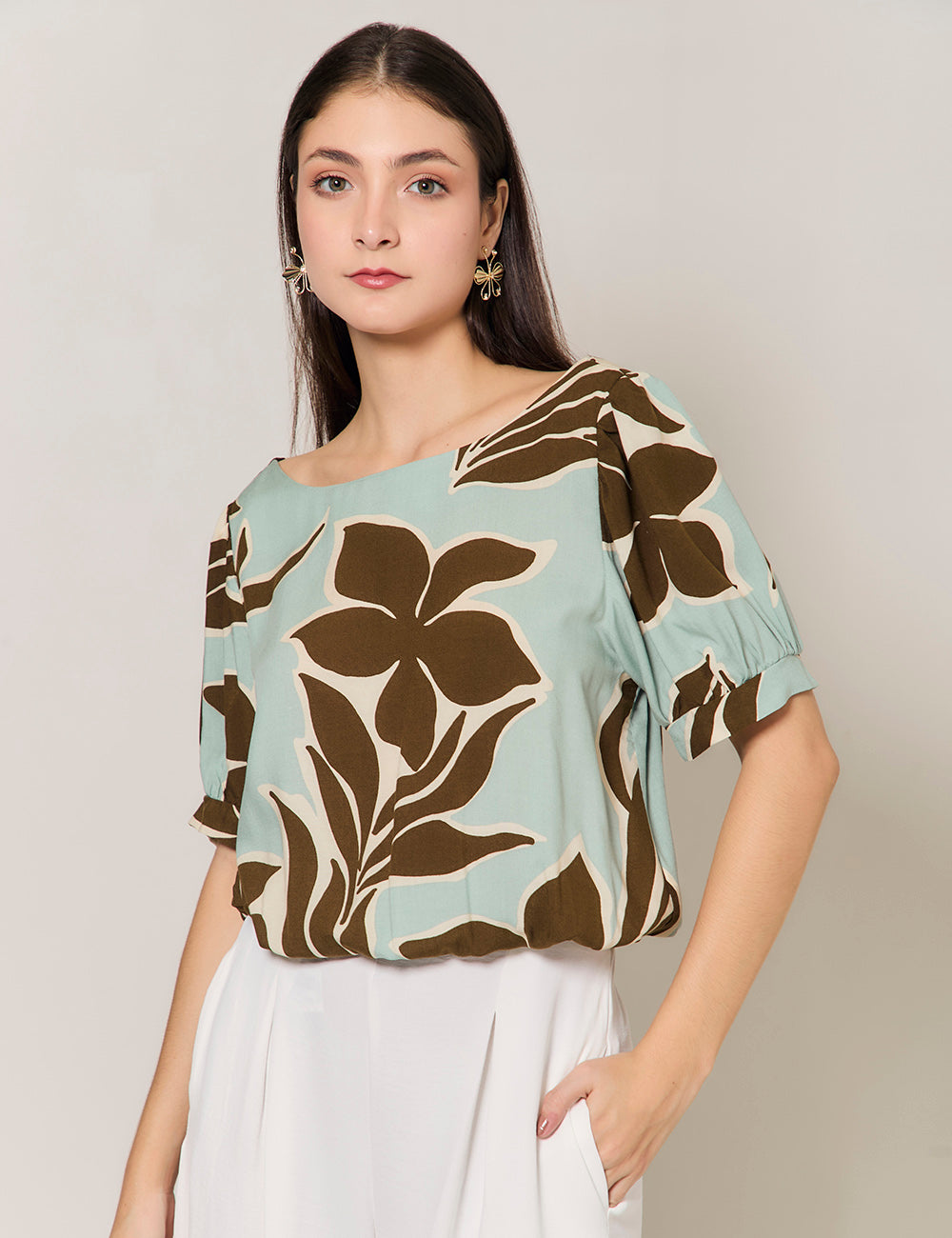 Blusa Pertenencia - Estampado V.