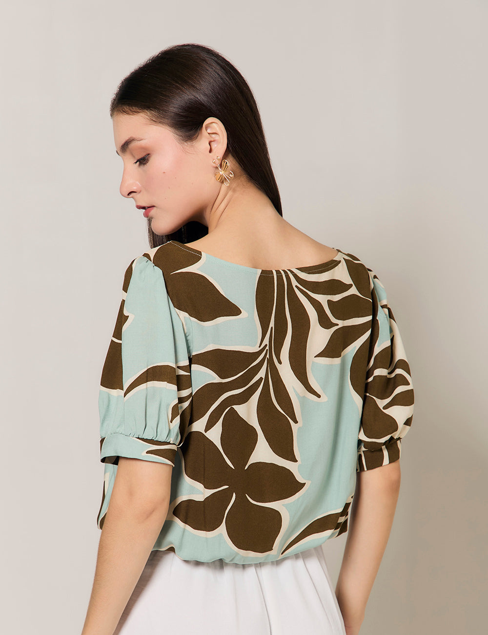 Blusa Pertenencia - Estampado V.