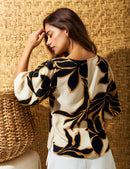 Blusa Reto - mar - Estampado