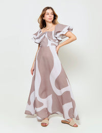 Vestido Tierra - Estampado