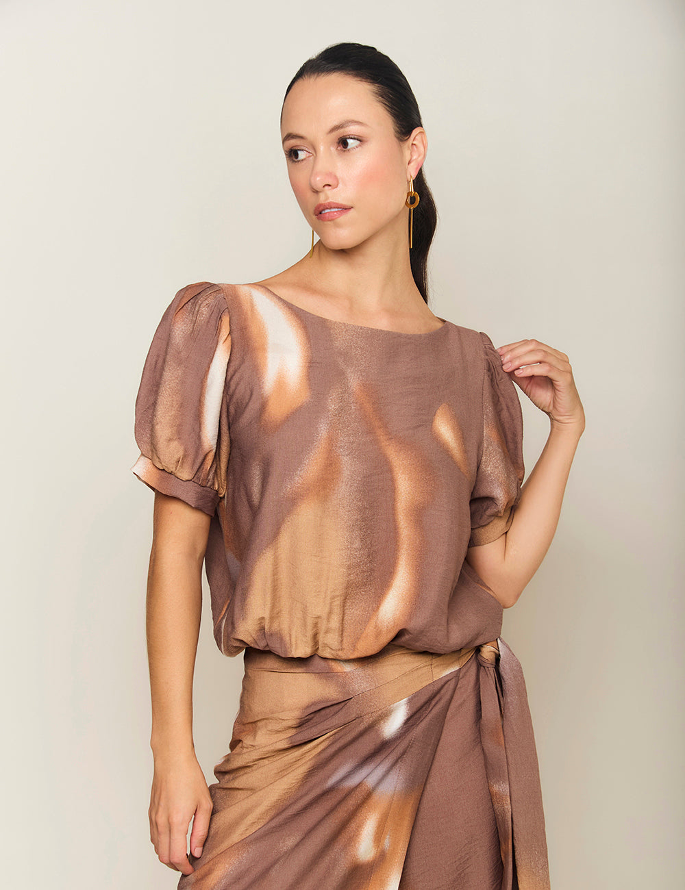 Blusa Luminosa - Estampado