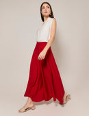 Falda Pantalón Alma - Rojo
