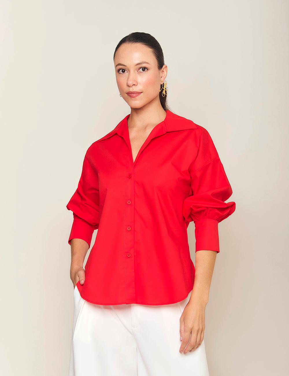 Blusa Aura - Rojo