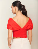Blusa Intuición - Rojo