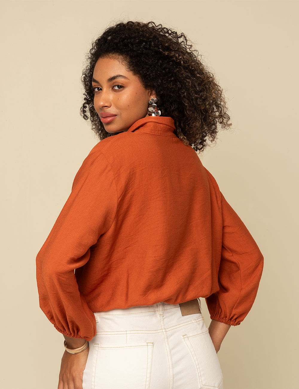 Blusa Maré - Terracota