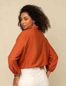 Blusa Maré - Terracota
