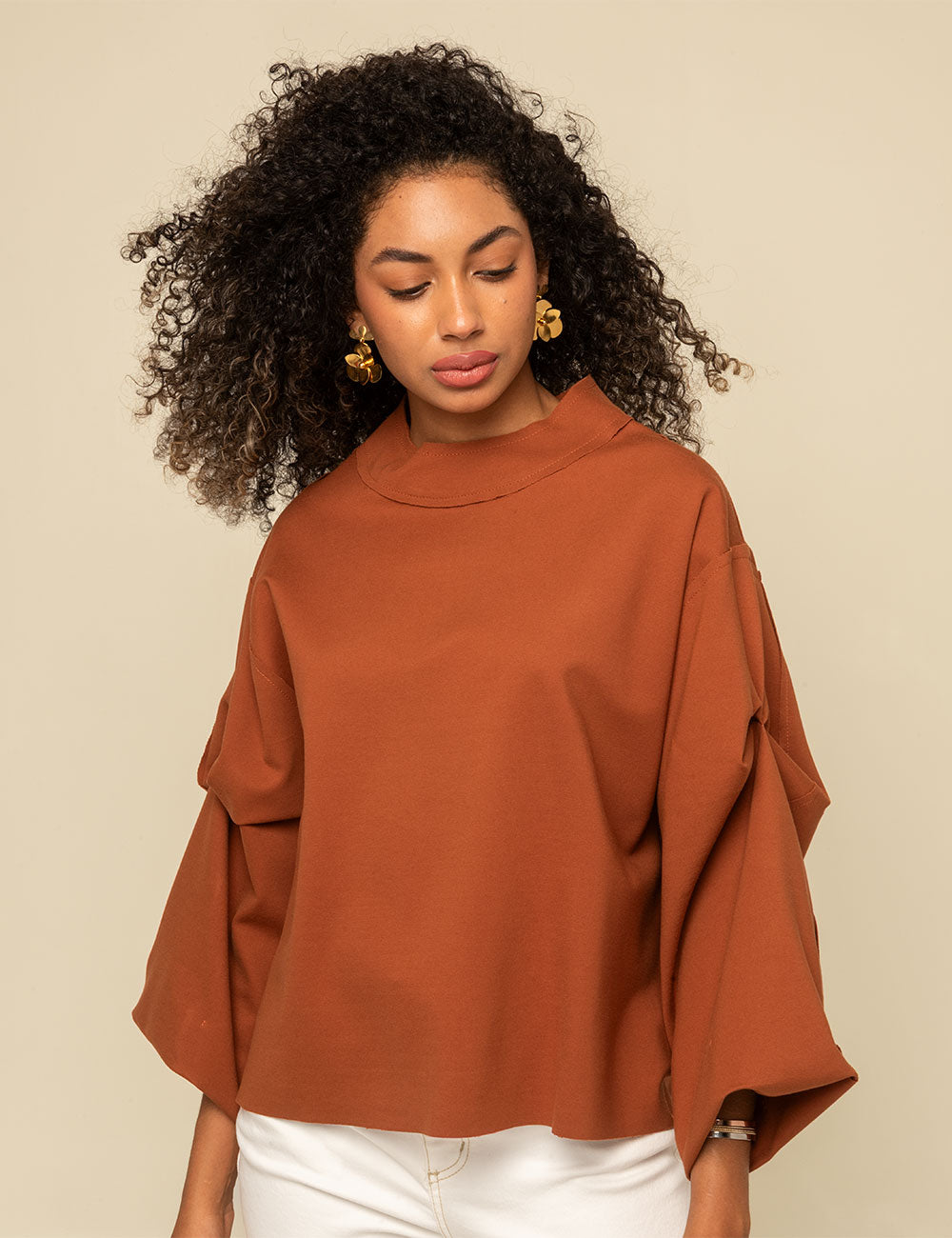 Blusa Vibra - Terracota