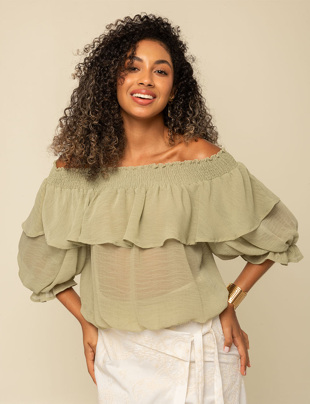 Blusa Gracia - Verde