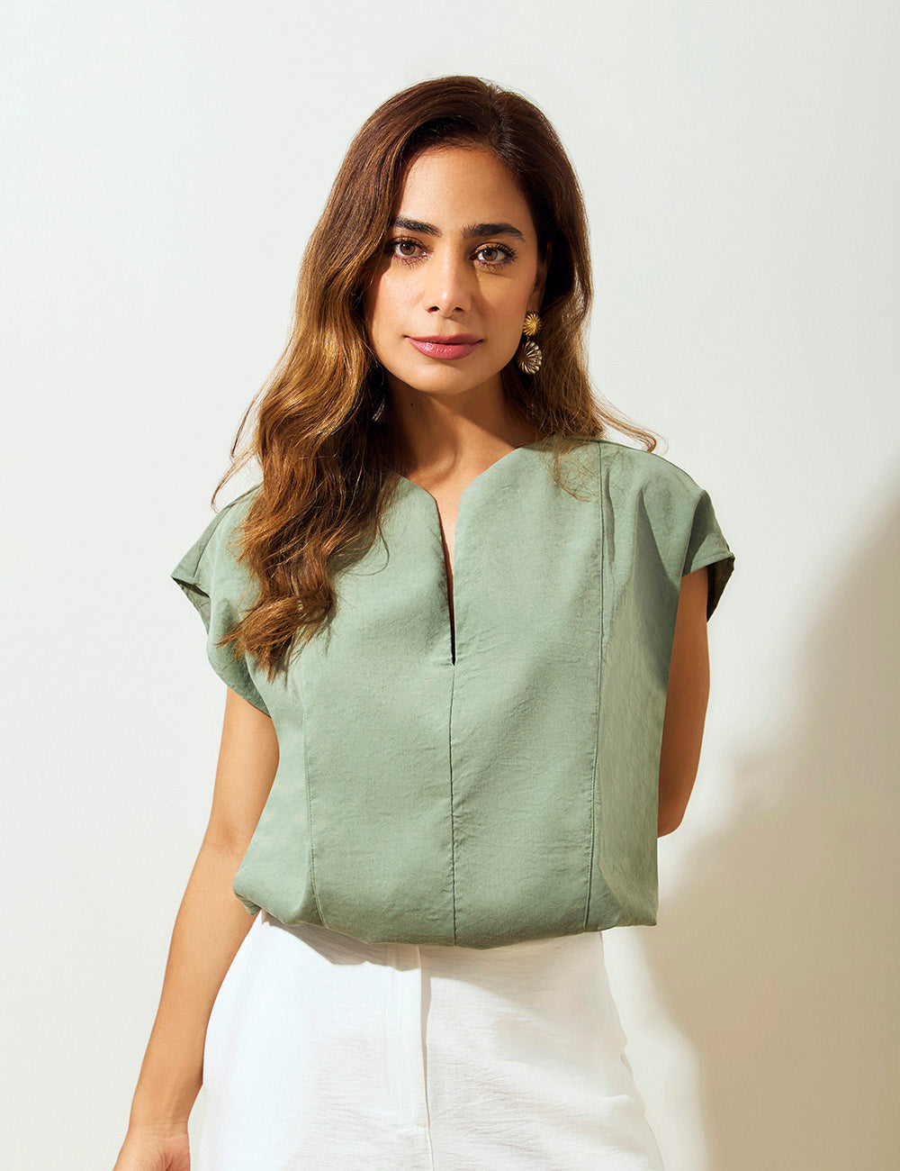 Blusa Natural - Verde
