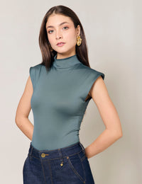 Body Cuello Tortuga - Verde