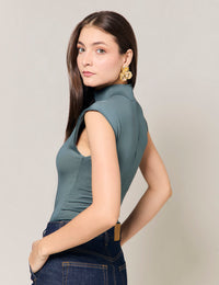 Body Cuello Tortuga - Verde